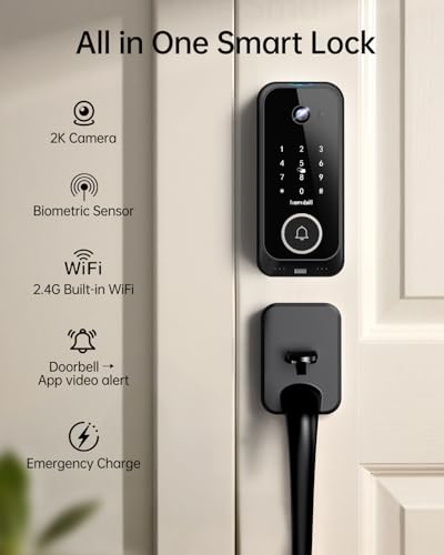 Smart biometric door lock