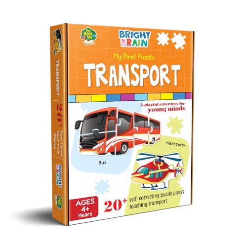 Image of The Book Tree Transport 20+ Piece Jigsaw Puzzle for Preschoolers, Educational Toy for Learning Different Birds, Gifts for Kids Ages 3 to 6 by Majestic Book Club
