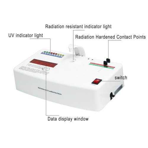 Tester per lenti per rilevamento UV e fotocromatico, attrezzatura essenziale per negozi ottici e centri di formazione optometria
