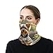 VTCTOASY Yorkie Floral Neck Gaiter Personalized Soft Windproof Face Covers Cozy Winter Neck Warmer Gator Scarfs Multipurpose Fashion Breathable Bandana Face Mask Scarf for Adult