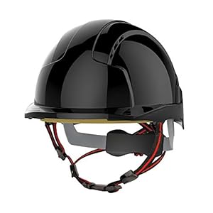 JSP EVOLite Skyworker Industrieschutzhelm Schwarz