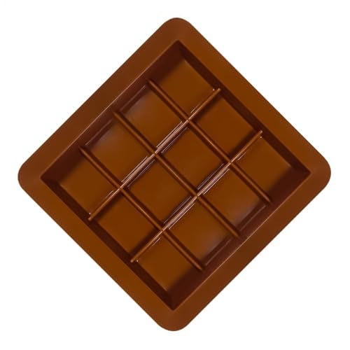 Molde de barril de chocolate de chocolate profundo con barra de chocolate de silicona profunda | Molde de tableta de chocolate de silicona | Molde de chocolate de para barras rellenas