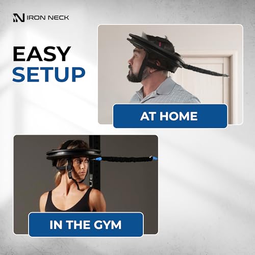 Image of Iron Neck 3.0, Rehab Kit Bundle, 360 Neck Trainer and Resistance Bands for Working Out, Rehabilitation, Pain Relief, and Posture Correction