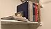 EZ Shelf - DIY Expandable Closet Shelf (NO Hanging Rod) - 40.5” to 73” - White - Easy to Install to 2 Sidewalls -(EZS-SW72)- Wire Closet Shelving Alternative