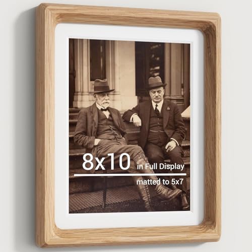 Solid Wood Photo Frame with Tempered Glass