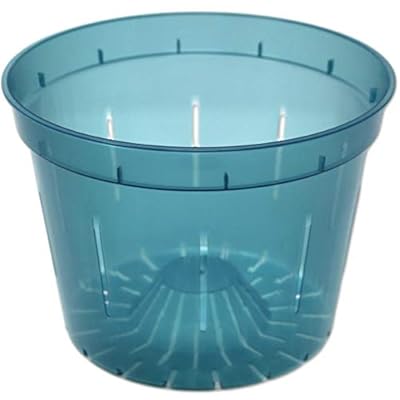 rePotme 10 inch Slotted Clear Pots - 3 Pack
