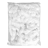 Almacenamiento de bolsas de almacenamiento fresco - Contenedor de tienda de películas frescas | Organizadores de contenedores de tiendas de películas frescas con 50 envolturas estiradas | Caja de