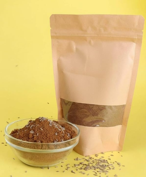 Roasted Jeera Cumin Powder, 100% Natural Spice for Stews, Soups, and Spice Blends Enhances Flavor in Your Dishes - 200G