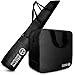 OutdoorMaster Ski Bag and Boot Bag - Travel with Skis Up to 200 cm & Boots Size 13 | Waterproof, Ergonomic Handles Combo Pack - for Men, Women and Youth - Black Combo