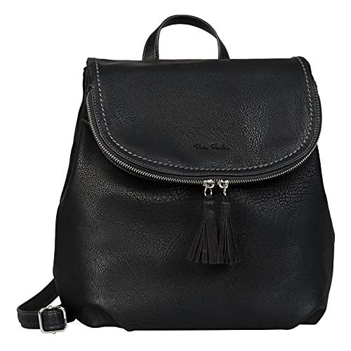 TOM TAILOR bags Lari Damen Rucksack Backpack, 11 L Schwarz