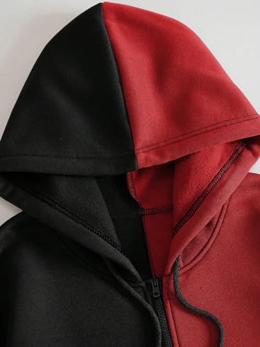 COZYEASE Men's Zip Up Hoodies Graphic Sweatshirt Hoodies long Sleeve Western Y2k Hoodies Pullover Streetwear4