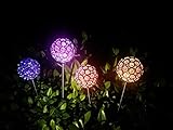 Solar Lights Garden Yard Decorations - Decorative Solar Garden Lights for Outdoor