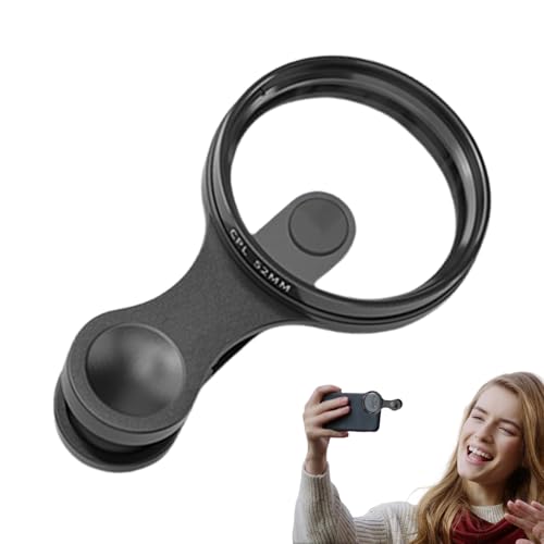 Generisch 52mm CPL Polfilter Handy Kameralinse