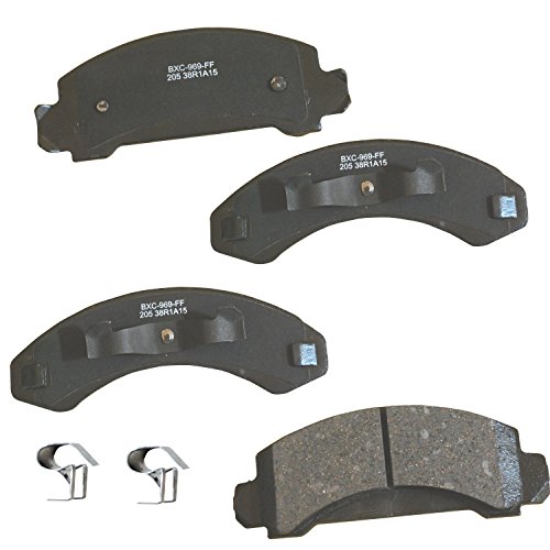 Image of Bendix Premium SBC205 Ceramic Front Brake Pads for Select Models Ford Aerostar, Bronco II, Explorer, Ranger, Mazda B2300, B3000, B4000, Navajo