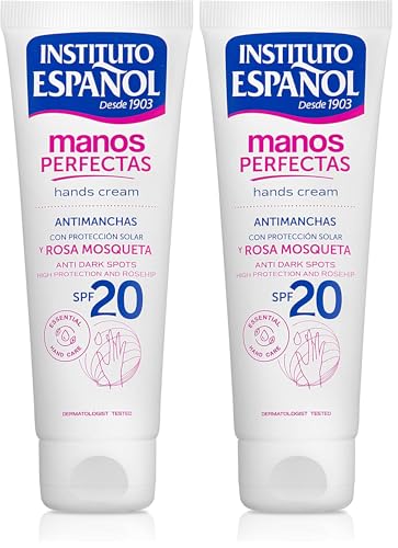 Crema De Manos Rosa Mosqueta Spf20-75 Ml (Paquete de 2)