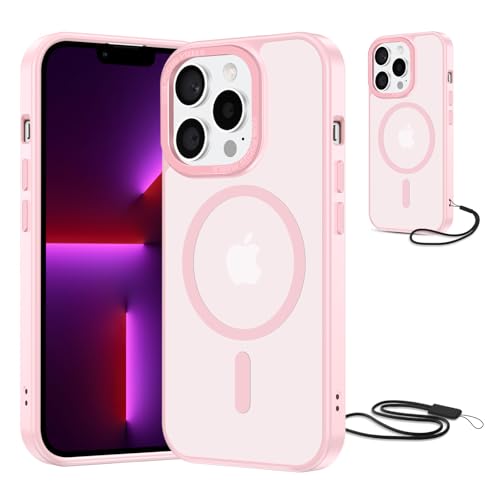 NEW'C Magnetisch Hülle für iPhone Serie kompatibel mit MagSafe Ultimate, stoßfest – starker Magnetismus und militärischer Schutz