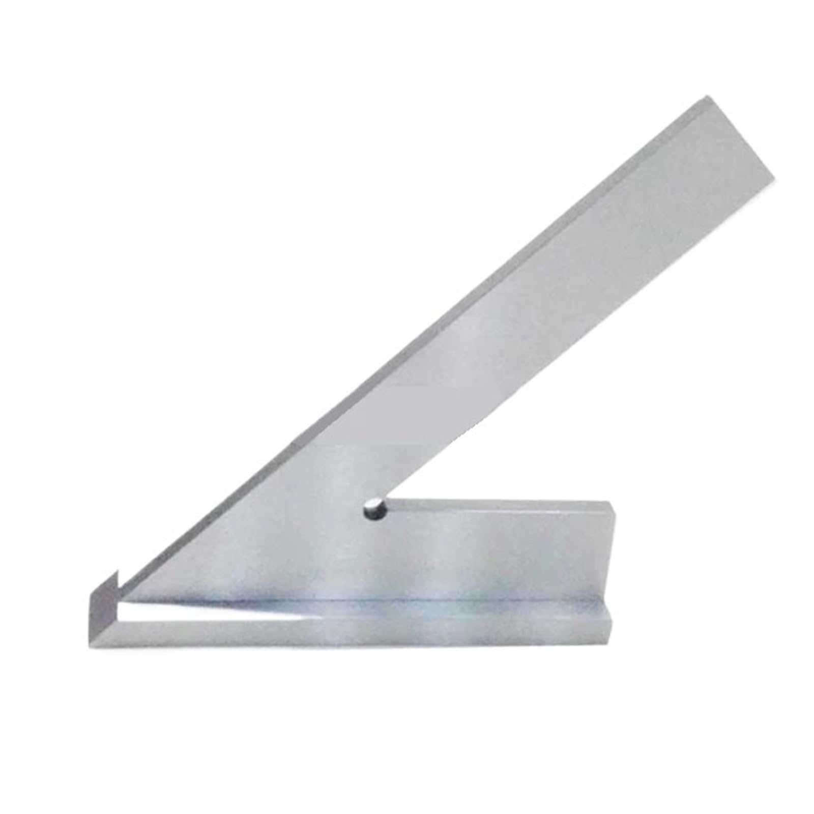 Rapporteur d'angle, Règle d'angle d'onglet de 45 degrés en acier inoxydable, jauge de Base large, outils de mesure, norme DIN875/2 avec arrêt, 150x100mm(150x100mm with base)