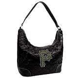 MLB Sport Noir Quilted Hobo Purse