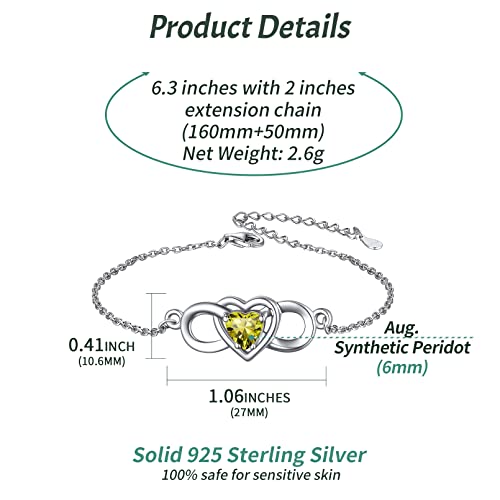 Bracelet chaîne ajustable en argent résistant pour éviter les allergies - 4