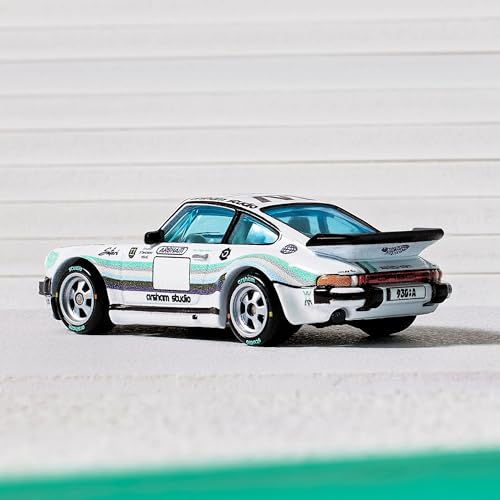 Hot Wheels Creations Porsche 930A Blanco miniatura 3