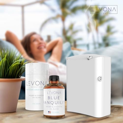 Levona Scent Pure Essential Oils: Blue Tranquility Aromatherapy Oils - Home Luxury Scents for Diffusers For Home, Hotel & Office - Scented Fragrance Oil Blends - Essential oil for Humidifiers - 500 Ml - Image 4