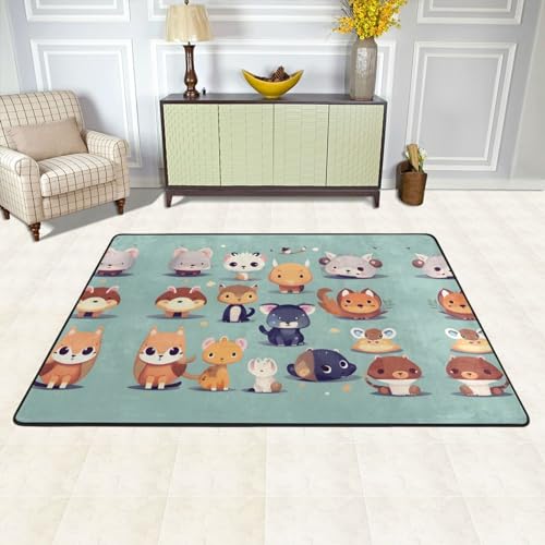 Tapis de sol absorbant HYTTER en velours fin et doux lavable - 3