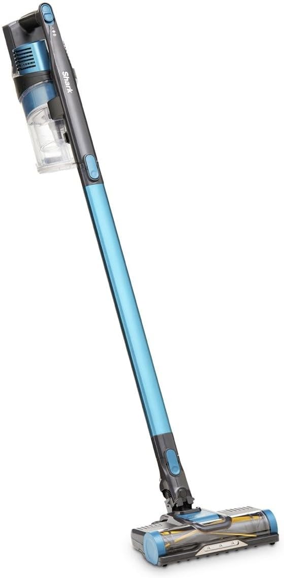 Shark Cordless Vacuum with Self Cleaning Brushroll Cordless Vacuum Cleaner with Self-Cleaning Brush Roller IZ102, Blue