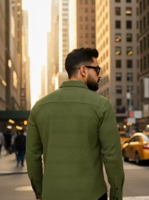 Men Solid Casual Collared Shirt Breathable Comfortable Regular Fit Modern Stylish Everyday Fashion Outfit 5 Men Solid Casual Collared Shirt Breathable Comfortable Regular Fit Modern Stylish Everyday Fashion Outfit - Image 5