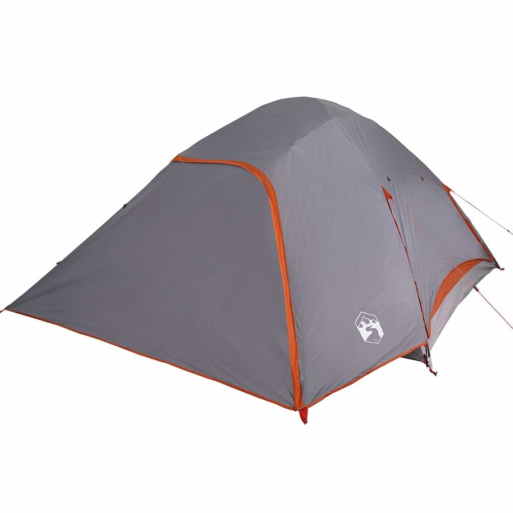 Genérico Tienda de campaña iglú para 4 Personas Impermeable Gris,Deportes,Actividades al Aire Libre,Camping y Senderismo,Tiendas de campaña-94721