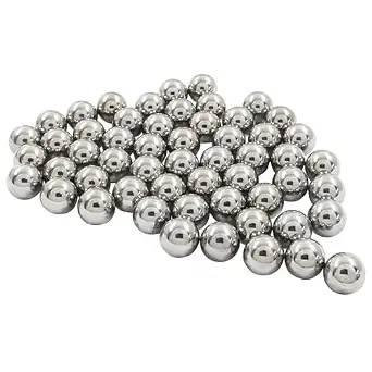 Carbon Steel Bearing Balls, 11mm, 60 Pack