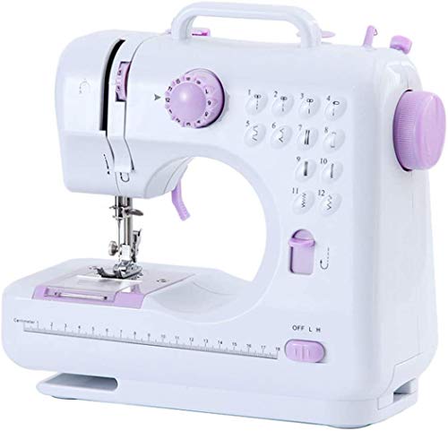 Sewing Machine, Small Household Sewing Handheld Tool - 12 Built-in Stitches, Automatic Needle