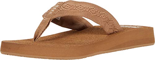 Reef Women's Sandy Sandals, Tan, 11