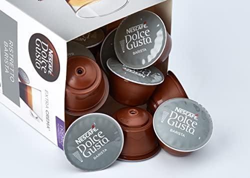 Nescafe Dolce Gusto Barista Coffee Pods (Pack of 3, Total 48 Capsules)