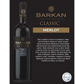 Barkan Classic - Merlot, Dry Red Wine - 750ml – Barkan