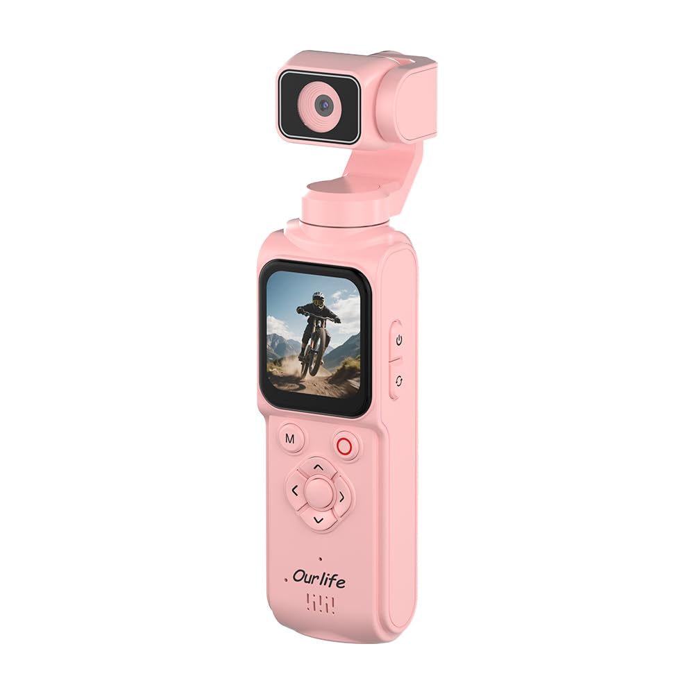 Vlogging Camera with 1'' CMOS & 4K/120fps Videos, Pocket Camera with 3-Axis Gimbal Stabilizer, Fast Focusing, Face/Object Tracking, Digital Video Camera for Photography, Digital Camera-image-18