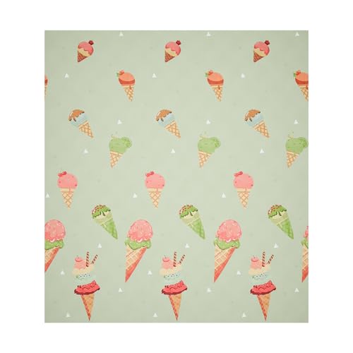 Image of Kuber Industries Cotton 144 TC Double Bedsheet With 2 Pillow Covers | Machine Washable Soft Bedsheet For Living Room, Home & Hotels | Kulfi Print - Green