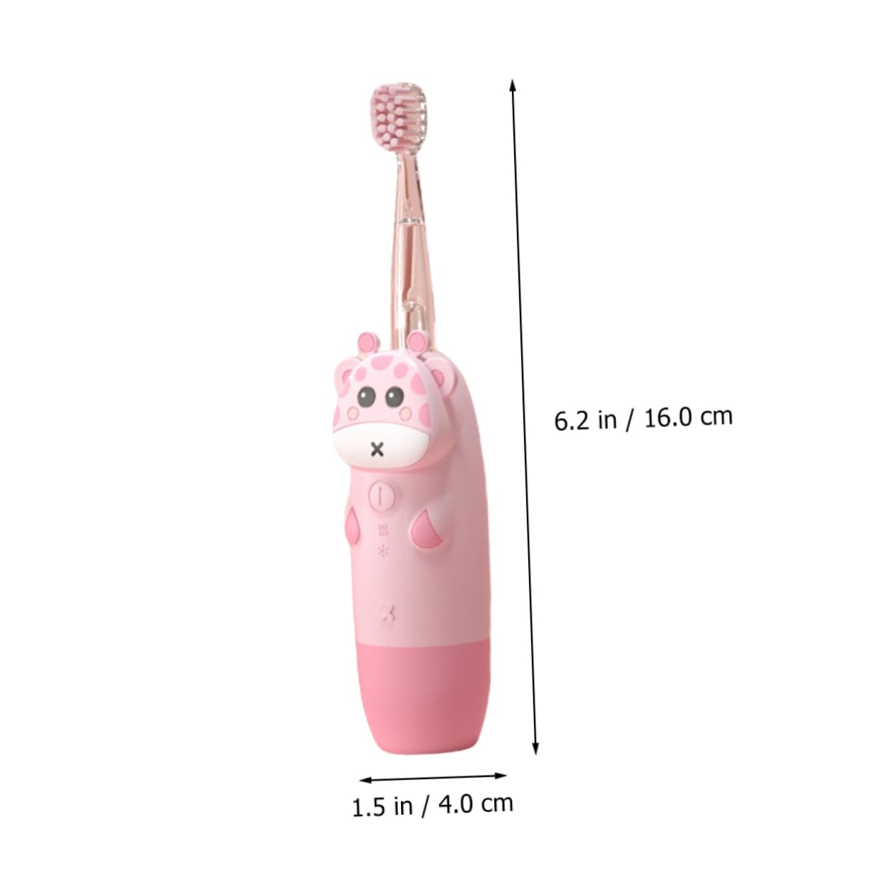 Healvian 1 Juego de Cepillo de Dientes Eléctrico Sónico para Niños Velocidad Ajustable, Resistente al Agua y Temporizador Integrado, Adecuado para Cuidado Bucal Diario en Casa y Viaje