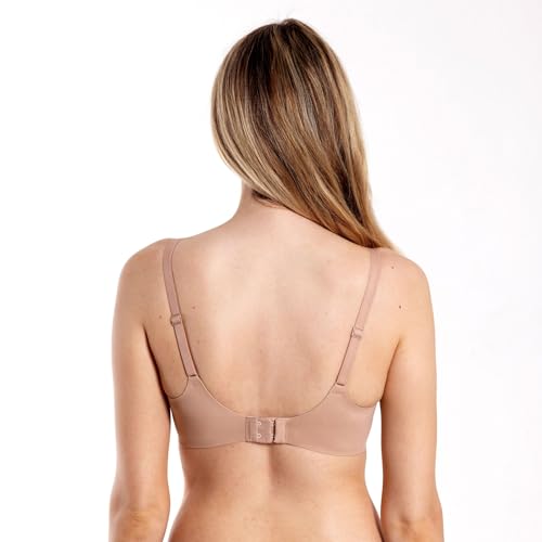 Floatley toThe T-Shirt Wireless Push Up Lift Bra for Women Soft Silky Back Smoothing EverydayComfort Bra with Removable Pads3