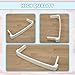 Kojem WR17X11889 Replacement Refrigerator Door Shelf Compatible with GE Refrigerator FreshFood Door Retaining Bar Shelf