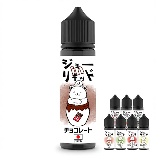 �W���[in���L�b�h �d�q�^�o�R ���L�b�h ���Y 60ml ��e�� VAPE �x�C�v �t���[�o�[ ��[�p ���{�� �j�R�`���Ȃ� (�`���R���[�g)