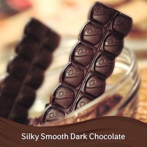 DOVE Dark Chocolate Candy Bars, Full Size Candies, 1.44 oz, 18 Pack Bulk - image 2