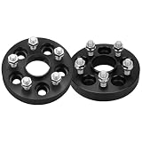 IRONTEK 1' 5x100mm to 5x100mm Wheel Spacers Hubcentric Spacers Adapter [Hub Bore 56.1mm, Thread Pitch 12x1.25] Fit for Subaru 92-19 Impreza/89-14 Legacy/00-13 Outback, for Scion FR-S, for Saab 9-2X
