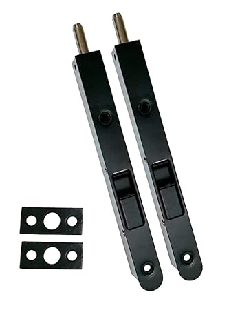 QCAA Solid Brass Flush Bolt, 7