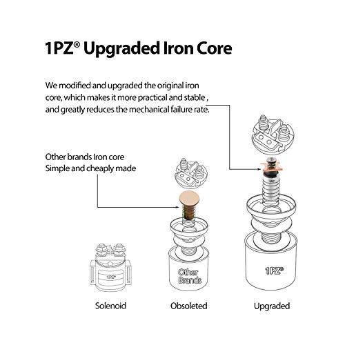 Relé solenoide de arranque UMPARTS para reparar encendido de Honda 300 2