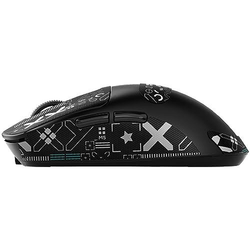 ATTACK SHARK X3 Mouse Anti-Slip Grip Tape, Professional Mice Upgrade Kit, Sweat Resistant, Cut to Fit, Easy to Use, Only Mouse Grip Tape, Mouse NOT Included - Image 8