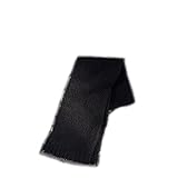 Barefoot Dreams CozyChic Scarf With Contrast Tip (BLACK/CHARCOAL)