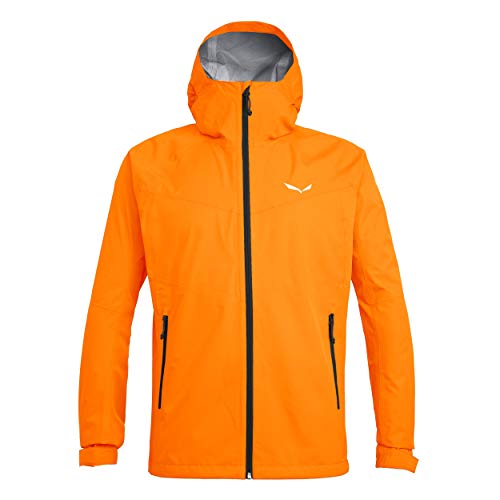 Salewa Puez Aqua 3 Ptx M Jkt, Chaqueta Hombre, Naranja Glory 0910 , Xl