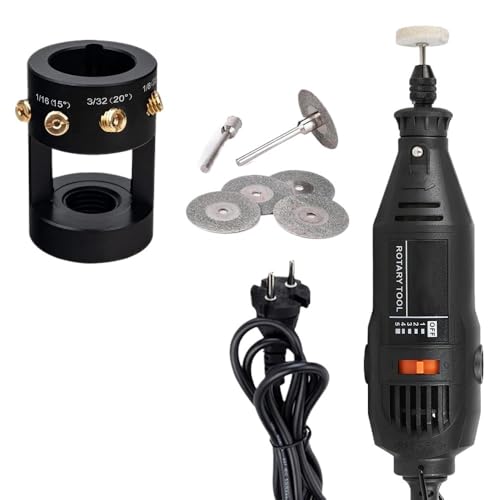 Afilador electrodos tungsteno con mini juego taladro eléctrico rotativo 2