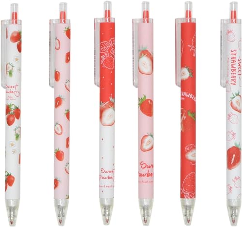 Bolígrafos gel retractiles YYaaloa 0.5 mm pack 12 miniatura 6