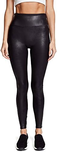 Spanx Womens Faux Leather Leggings 